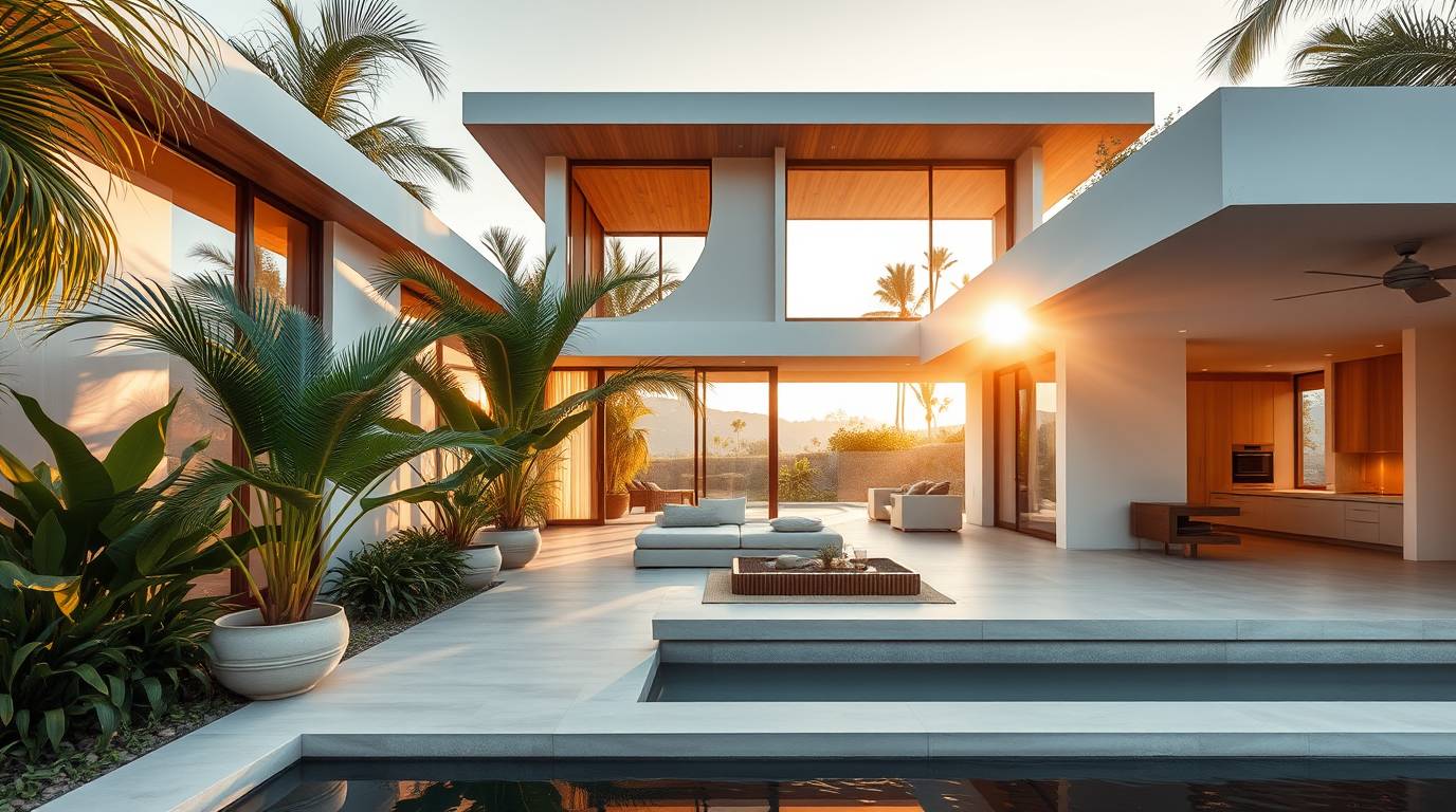 Konstruksi Rumah Tropis Minimalis